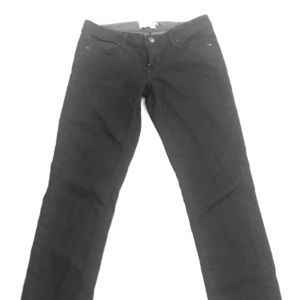 Size 26 Paige Skyline Ankle Peg Black jeans